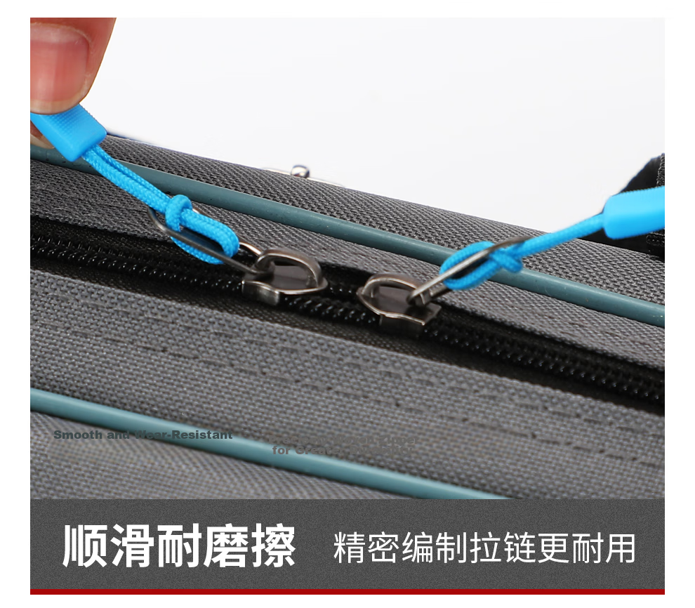 Shensha Fishing Tackle Bag, Rod Bag, Fishing Bag, 125cm Multifunctional Rod Bag, Thickened Large Capacity Waterproof Double-Layer Fishing Tackle Bag 17
