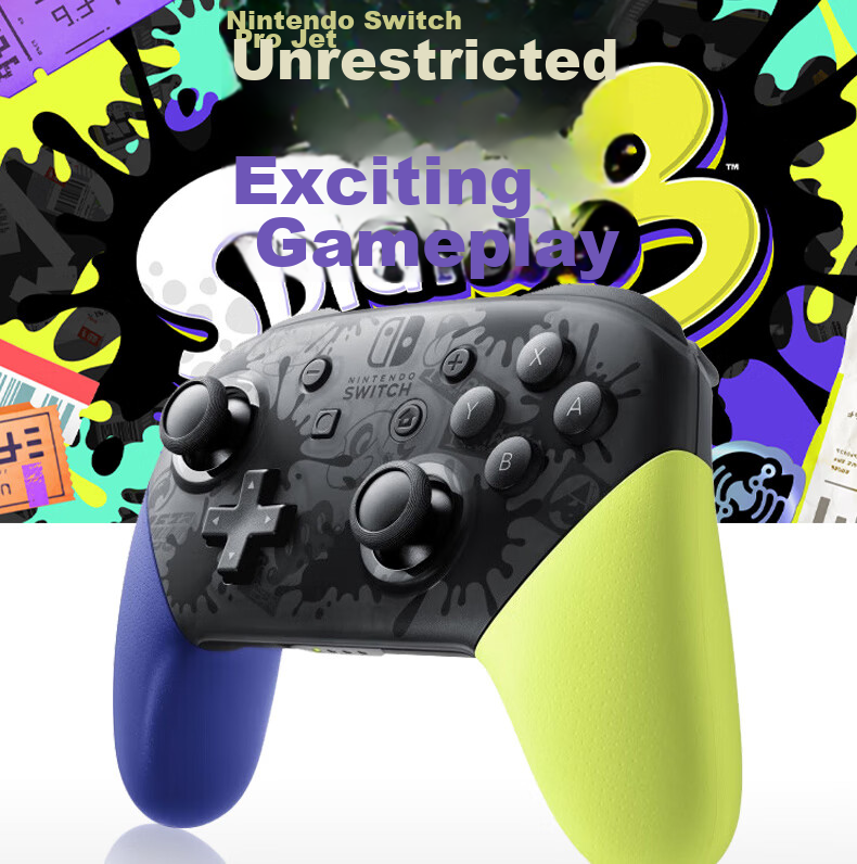 Nintendo Switch Pro Controller First Generation OLED Long-Lasting Gamepad Hong Kong Version, Guandao Limited Edition Controller, Switch Accessories, Bluetooth 1