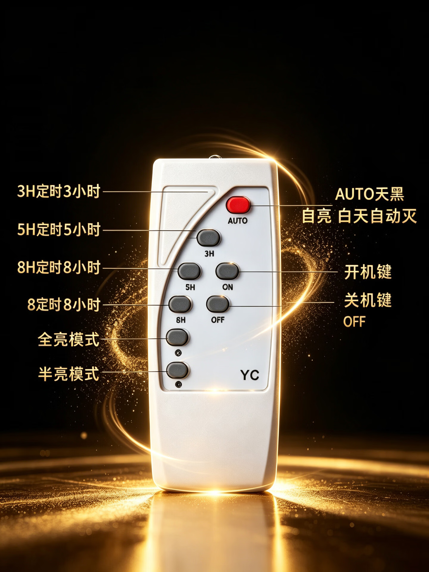 Shufujia Solar Outdoor Lighting Garden Lamp Street Light New Rural Household Waterproof High Power Street Lamp 18