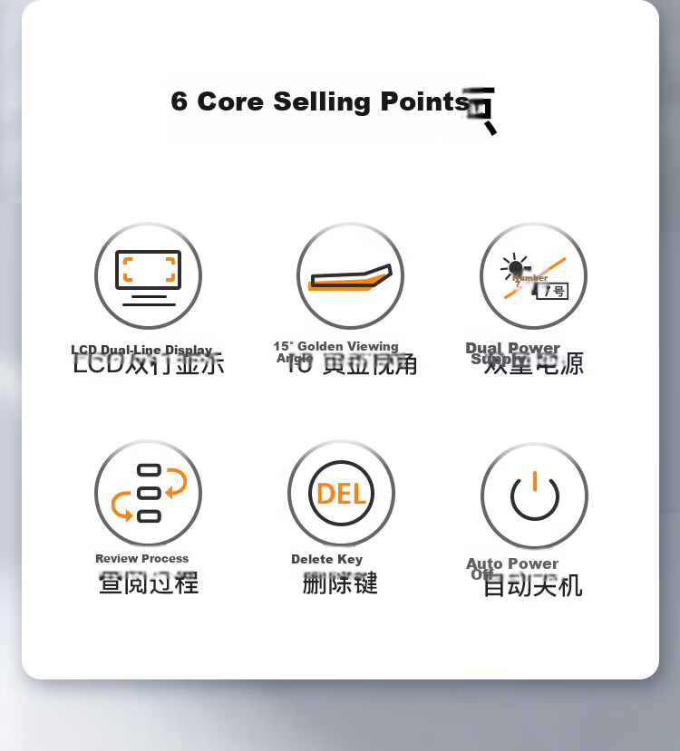 COMIX CPA Exam Calculator 2026 New Regulations Accounting Finance Tax Multifunction Scientific Calculator Dual-Line Display Silent Advanced White 2