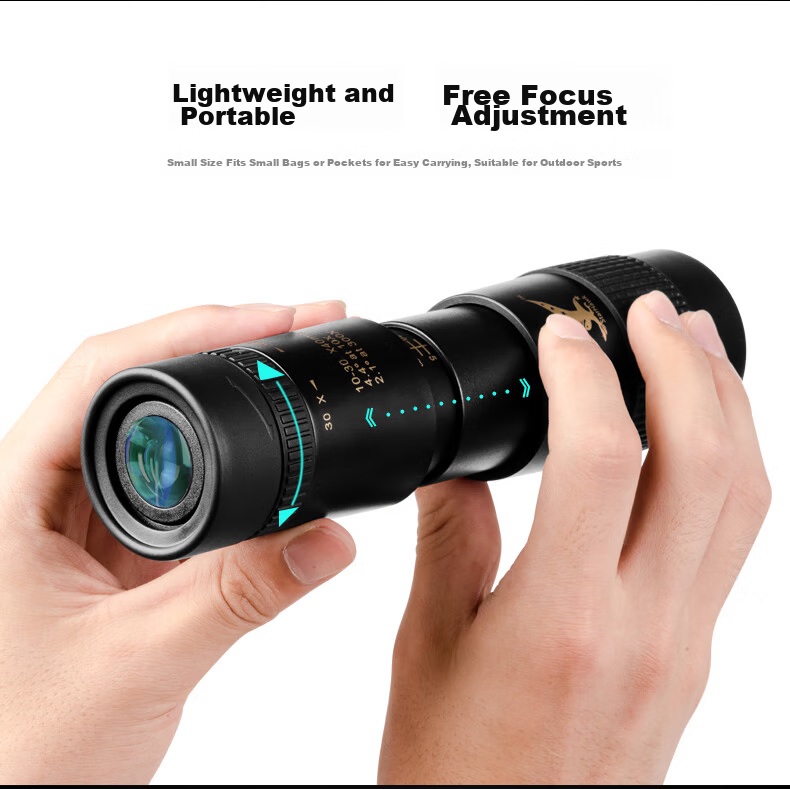Star Eagle Monocular Telescope High Definition High Power Military Night Vision 8000 Professional 50mm Mobile Astronomy 10000m 9