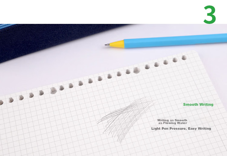KOKUYO Imported B5 Loose-Leaf Refill Paper Notebook Smooth 5mm Grid 50 Sheets NO-837S-5 6