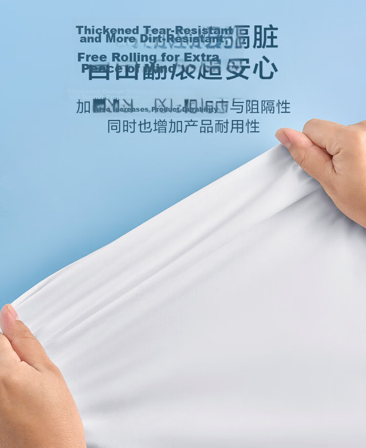 JD Original SMS-Grade Disposable Single-Person Sleeping Bag for Travel, Train Sleeper, Hotel, Hospital Accompaniment 6