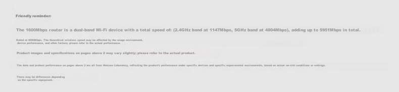 Netcore N60PRO AX6000 Gigabit Wireless WiFi6 Router 5G Dual-Band Dual 2.5G Ports 6000Mbps Speed Home Gaming WiFi Mesh Soft Router 18