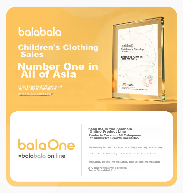 Balabala Kids Summer Pajama Set Air Conditioning Clothes Boys Girls Homewear Pure Cotton Skin-Friendly 1