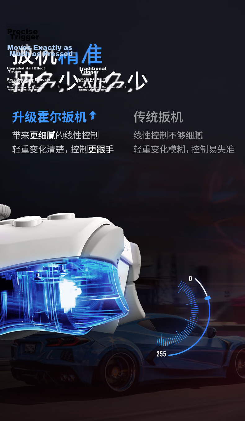 Flydigi Desert Fox Twilight Pink Multi-Platform Wireless Game Controller, Xbox-Like Hall Trigger Switch PC Mobile Steam NS Starry Sky Genshin Impact Renwang 3 11