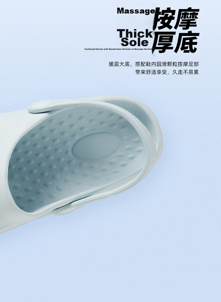 CAMEL Perforated Shoes, Summer Breathable Beach Shoes, Closed-Toe Sandals for Men And Women, Soft-Soled Non-Slip Slippers, A12253a3037 11