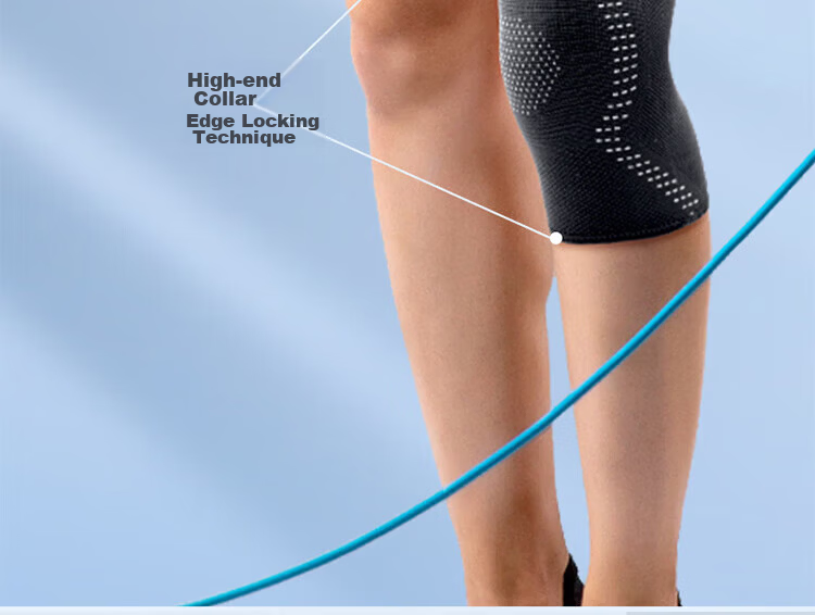 MIZUNO Sports Knee Brace Professional Protection Meniscus Injury Running Hiking Basketball Badminton Knee Warmer Support for Men and Women 9