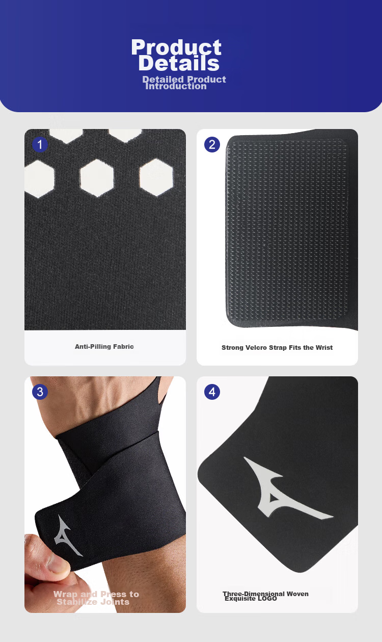 MIZUNO Wristband for Men And Women, Thin Breathable Fitness Wrist Support for TFCC Injury, Tendonitis, Badminton, Tennis, Basketball, Compression, Single Piece 7