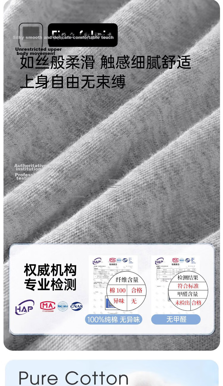 Langsha Disposable Men's Cotton Boxer Briefs Sterilized Travel Portable Wash-Free Large Size Daily Disposable Underwear 4