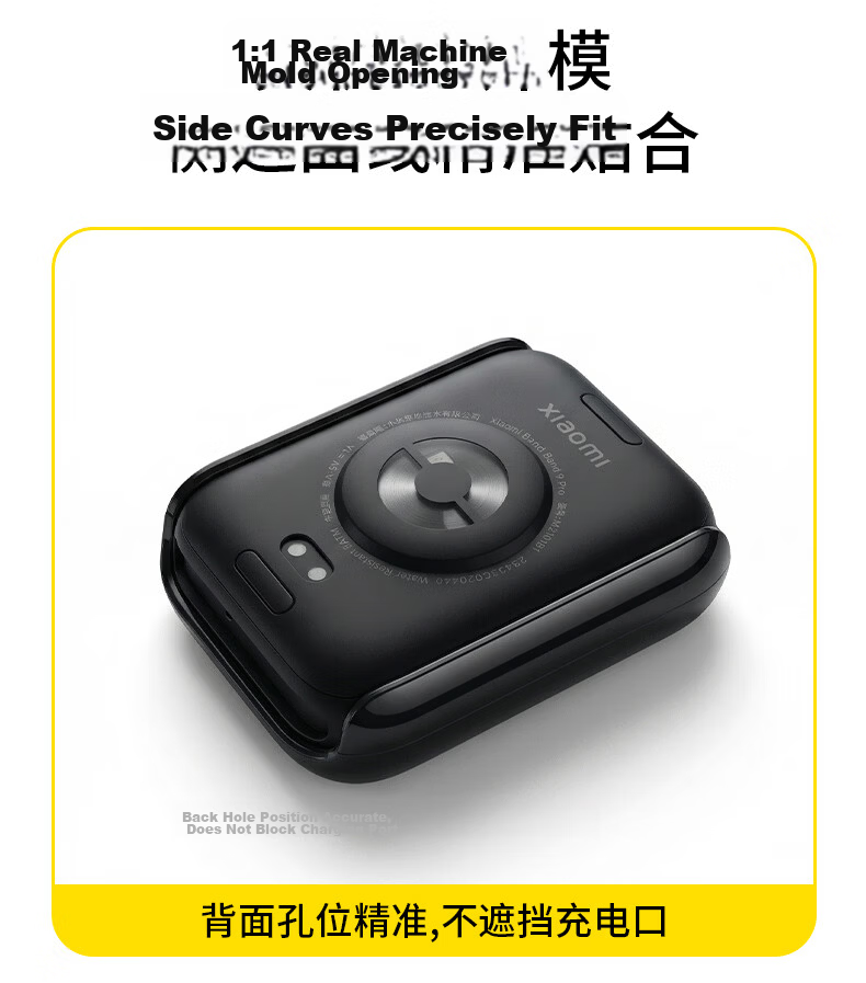 CHENSONG Protective Case for Xiaomi Band 9 Pro, Full Protection Film, Integrated Shell And Screen Protector, Anti-Scratch, Anti-Fingerprint, Shockproof Hard Shell, Transparent Versio 11