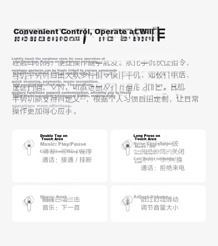 Vivo TWS 5 Whisper Purple 60dB Deep Sea Smart Noise Cancelling Bluetooth Earbuds Universal for Apple Huawei Xiaomi OPPO Phones 22