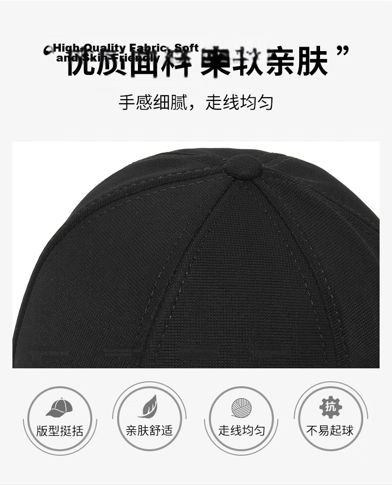 JEEP Baseball Cap for Men And Women, Fashionable Simple Visor Cap, Sun Hat for Sun Protection, A0364 3