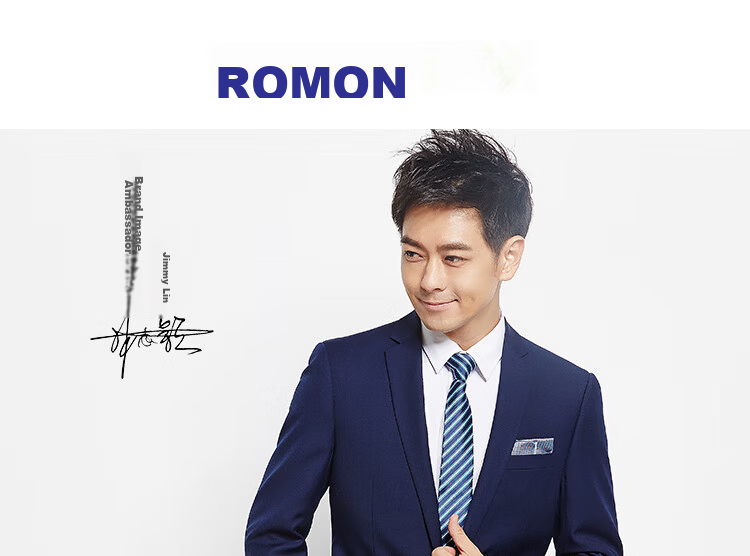 ROMON Men's Jacket Hooded 2026 Spring New Casual Men's Outerwear Black L 1