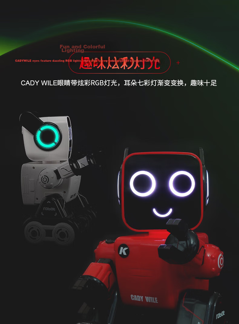 Jingda Remote Control Smart Robot Toy Programmable Toy for Boys Ages 3-6 Early Education Birthday Gift 15