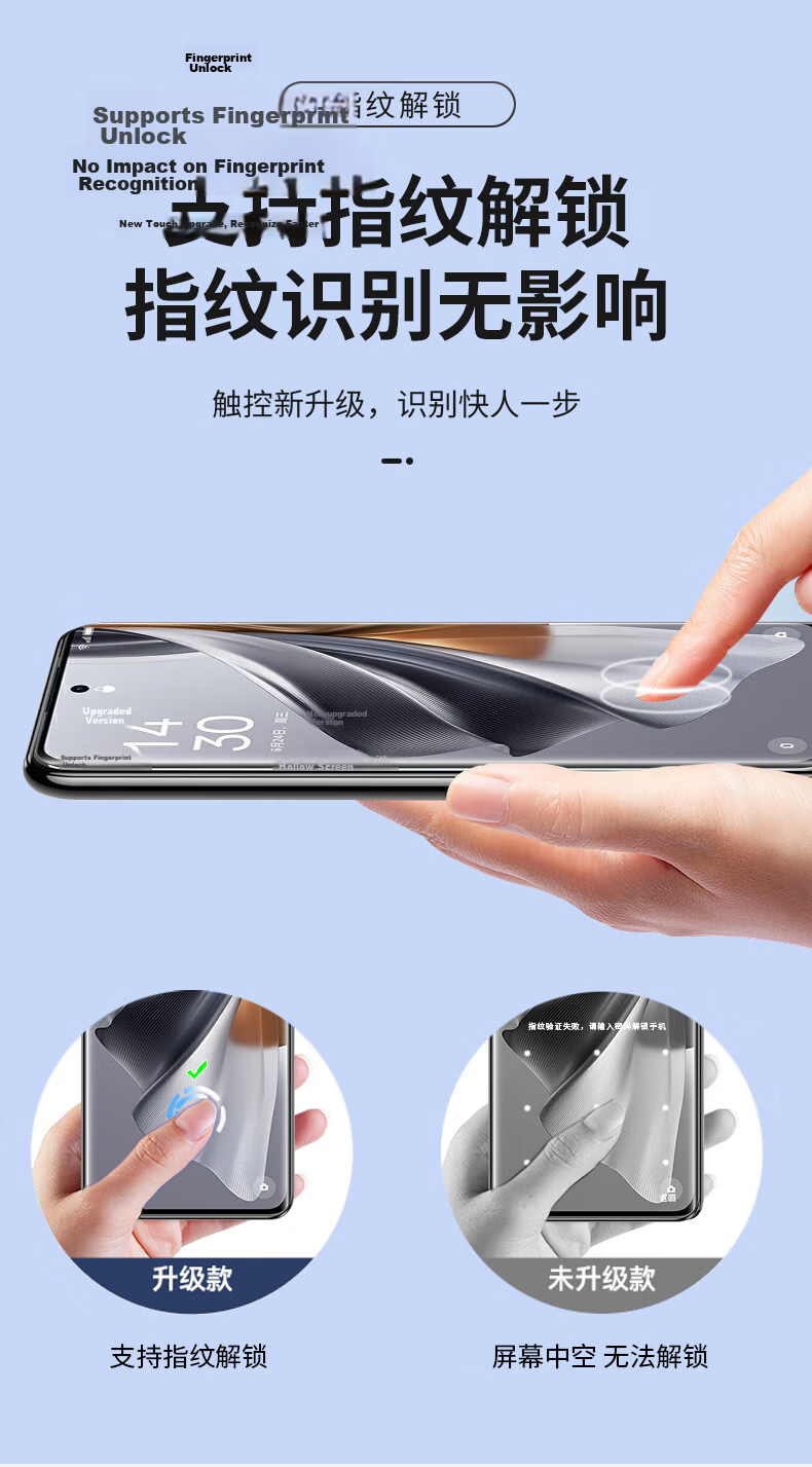 Langling [28° Privacy Protection] Tempered Glass Screen Protector for OPPO Reno16 Pro, Full Coverage Anti-Peeping, Anti-Drop, Anti-Fingerprint Protective Film 10