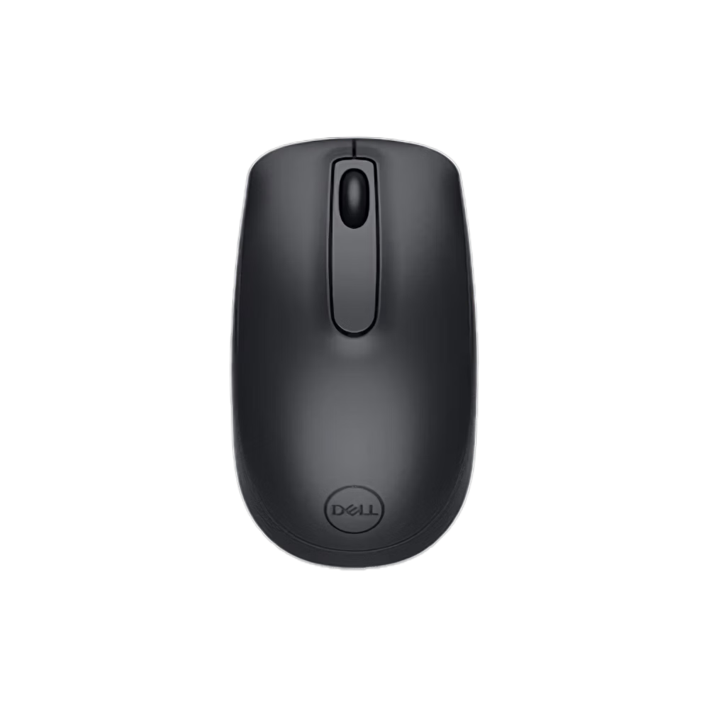 Dell WM118 Wireless Office Symmetric Mouse Black with 2.4G Wireless Receiver