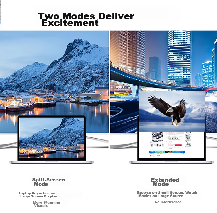 ThinkPad Lenovo VGA to HDMI Converter with Audio Power Interface High-Definition Video Adapter for Desktop Laptop TV Box Monitor Projector VH02 12