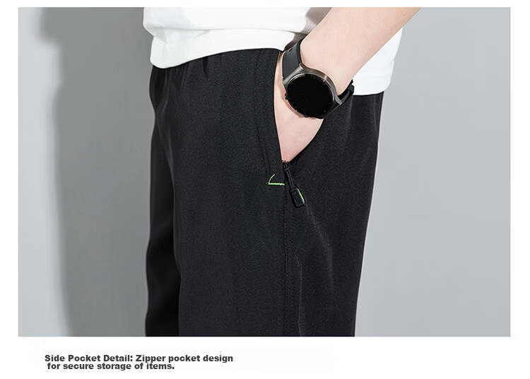 GLM Semir Group Men's Summer Fashion Simple Comfortable Breathable Versatile Seven-Point Sports Shorts Beach Pants 21