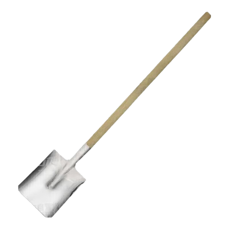 Jinwanfu Stainless Steel Large Spatula All-Steel Cooking Spoon Canteen Frying Ladle Large Soup Ladle 130cm Long Multifunctional Curved Spatula
