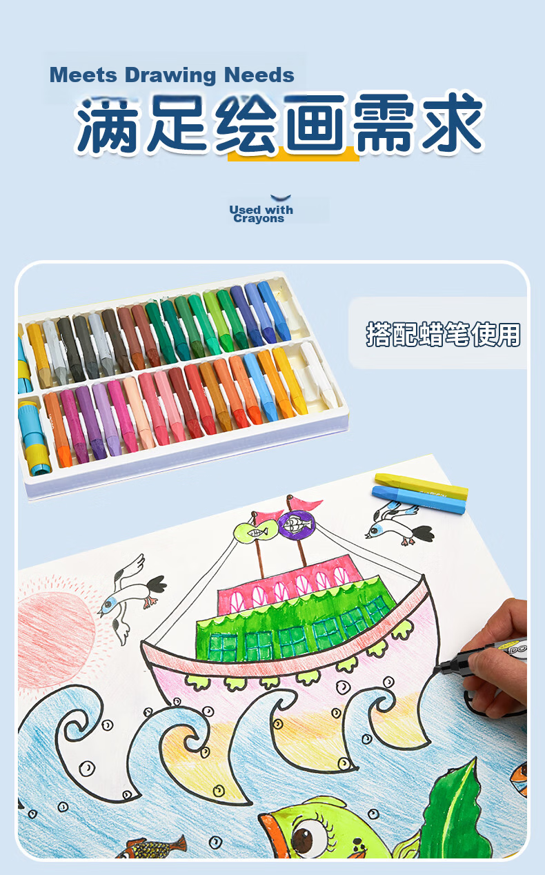 M&G Stationery, Multi-Color Dual-Tip Marker Pens, Waterproof Markers, Oil-Based Pens, Children's Line-Drawing Pens, Office Supplies (8 Black, 2 Blue, 2 Red) 12 Pcs XPMV7404 12