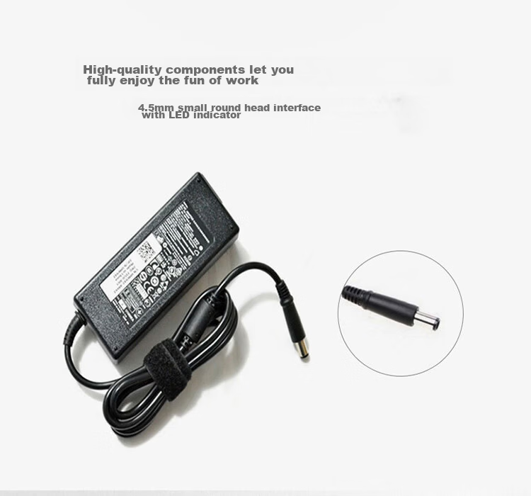 DELL Original Laptop Charger, 130W-7.4mm Large Port, Compatible with Inspiron 15/75 66 Power Adapter 4