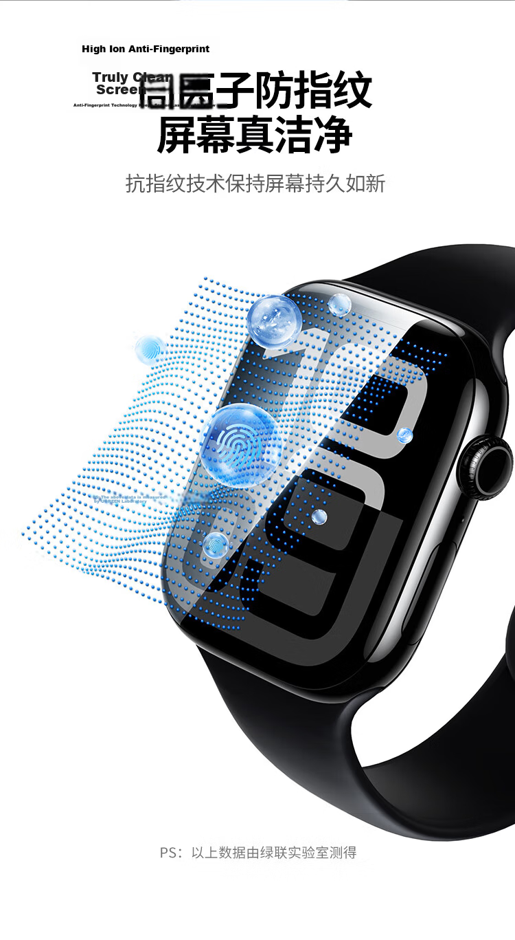 UGREEN [S11 | 2-Pack] Screen Protector for Apple S11/S10 Watch, Full Coverage Anti-Fingerprint Protective Film for Apple IWatch Series 11, 46mm, 2 Pieces 10