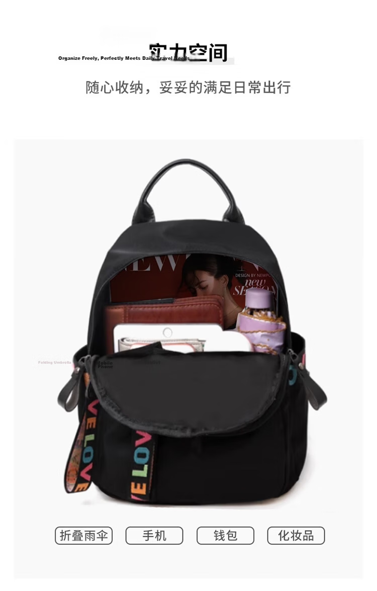 FOXER Women's Backpack, Large Capacity, School Bag, Sports Travel Bag, Light Luxury, Valentine's Day Gift 10