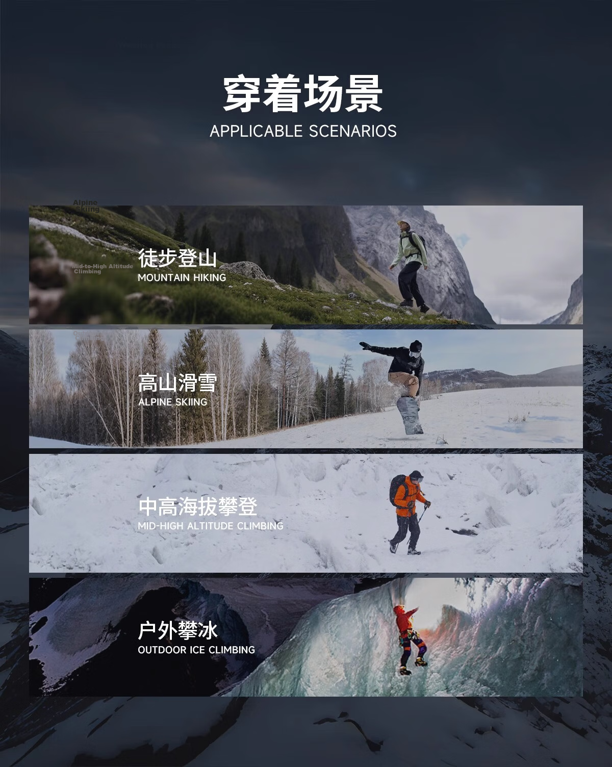 CAMEL [Yushen] Outdoor Hardshell Single-Layer Jacket with Strong Pressure Glue, Windproof And Waterproof Hiking Mountaineering Coat, 3XL 17