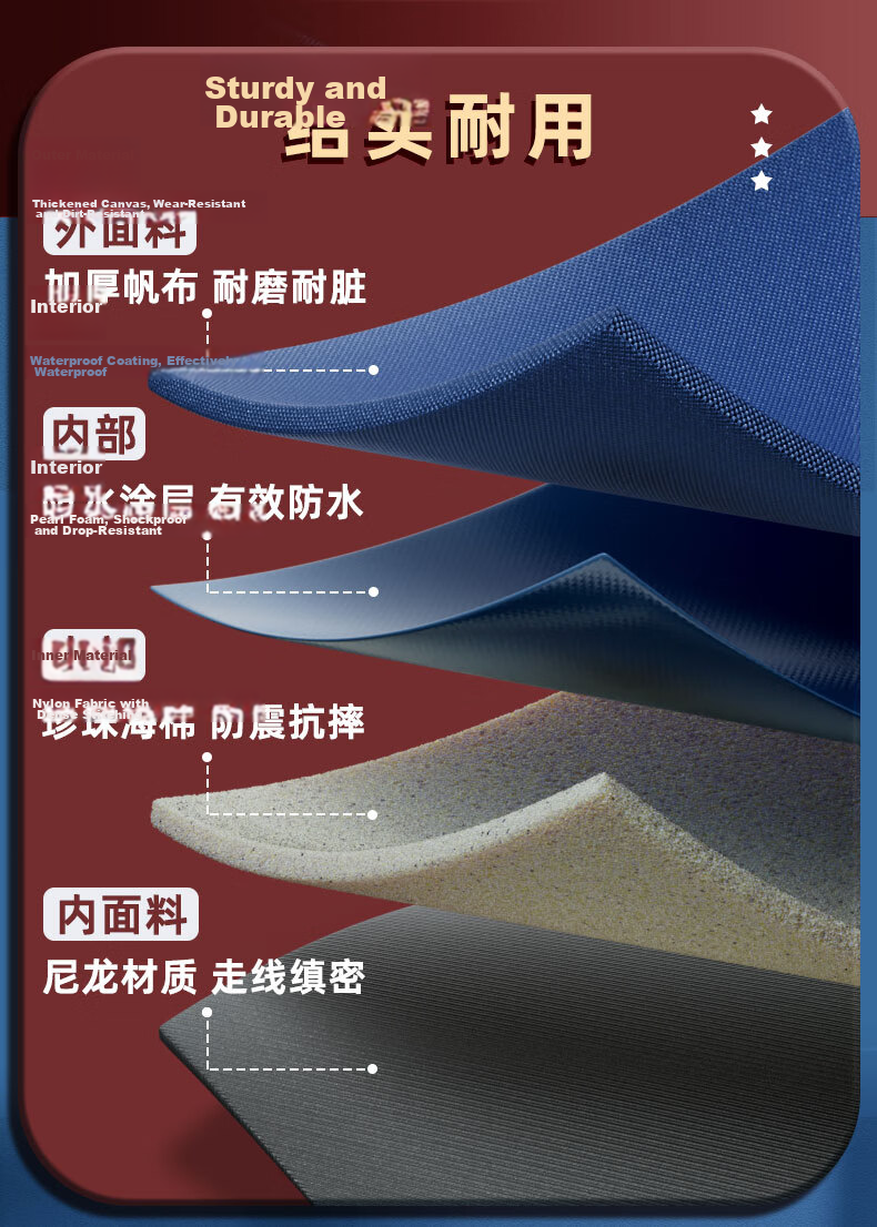 Shuxing Large Capacity Pencil Case Boys Stationery Box High School Primary Middle School British Style Grade 1-6 Pencil Box Boys Pencil Bag Girls Pencil Case Children's Stationery 9