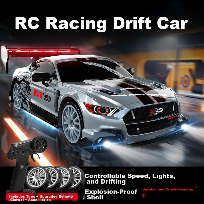 Chaoyin Toys Professional RC Remote Control Car High-Speed Drift Racing 4WD Remote Control Car Children's Toy Boys Birthday Gift