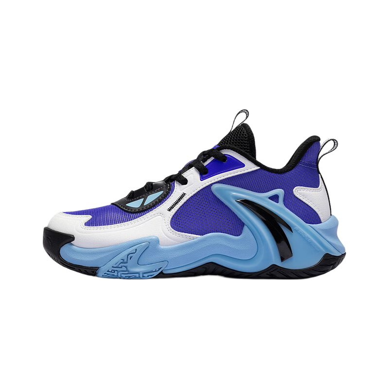 Anta Kids Boys Sports Shoes 2026 Summer Breathable Mesh Durable Basketball Shoes A12621112