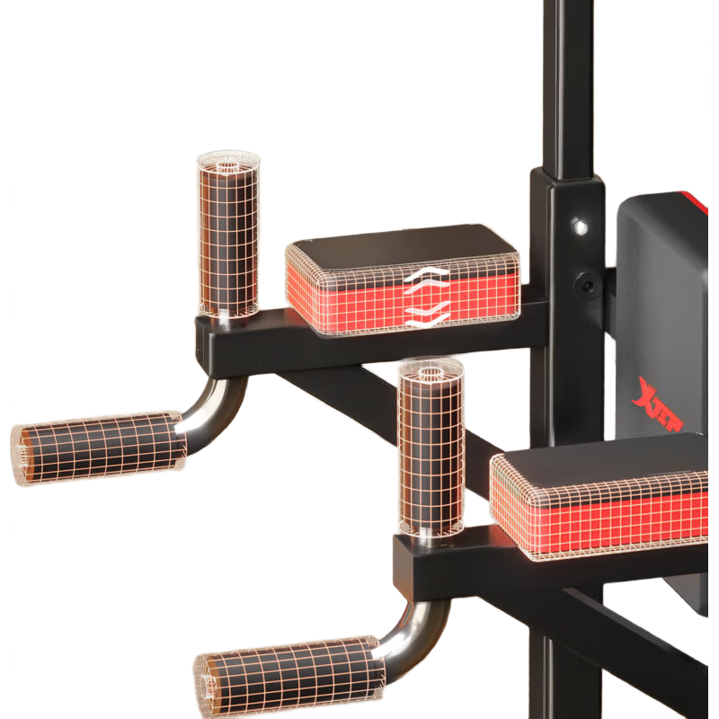 XTEP Home Pull-Up Bar Indoor Single and Double Bar Multifunctional Comprehensive Trainer Adult Fitness Equipment