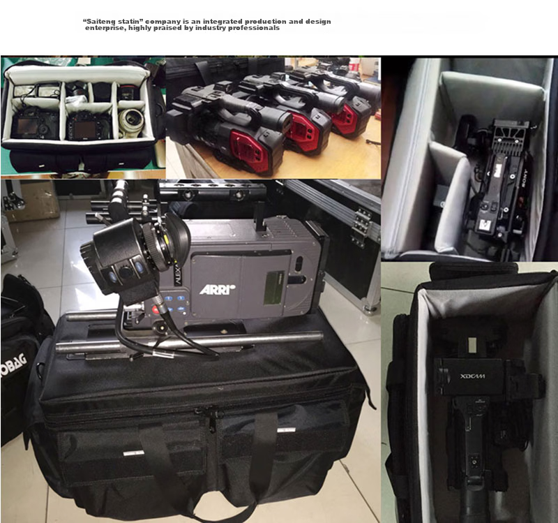 SVATIN HDV5024 Multi-Camera Multi-Lens Professional Photography and Videography Bag Matrix Load-Bearing Camera Bag with Accessories and Laptop Compartment 16