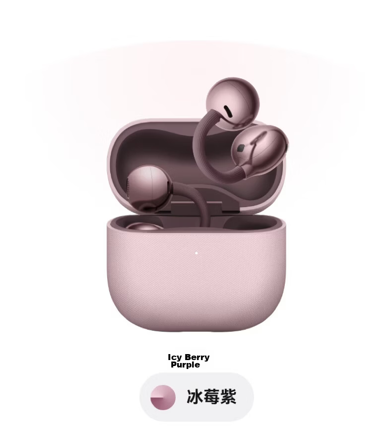 Huawei FreeClip 2 Ear Clip Earphones Rose Gold with Bowknot Accessory Gift Box 20
