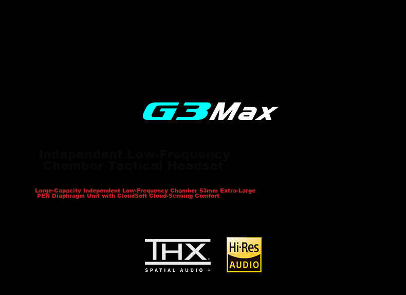 EDIFIER HECATE G3 MAX Wireless 2.4G Wired Bluetooth Quad-Mode THX Spatial Sound Over-Ear Wireless Gaming Headset White 4