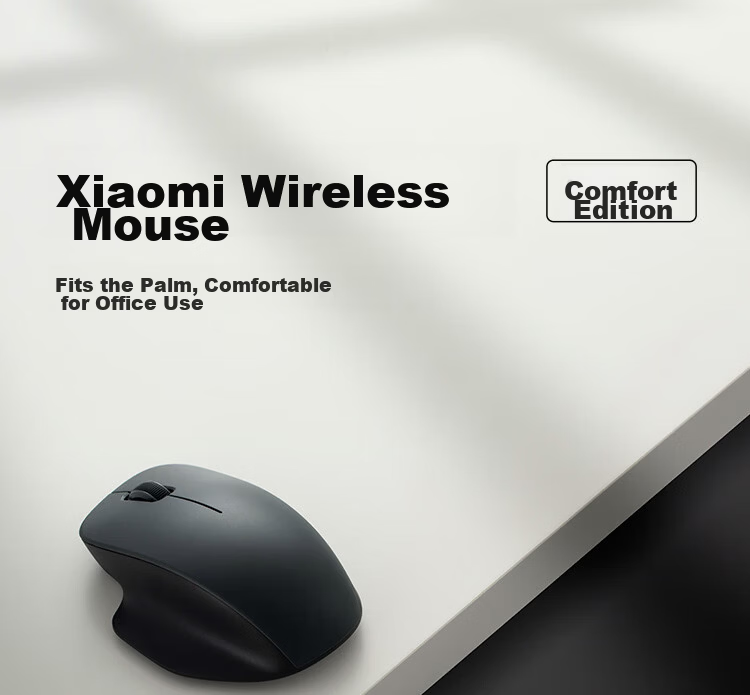 MI Portable Mouse 3, Warm Sand Gold, 2.4G Wireless Mouse, Bluetooth Mouse, Quiet Operation, Wireless Mouse, Right-Hand Mouse for Desktop And Laptop Computers, MI Business Portable Mouse 4
