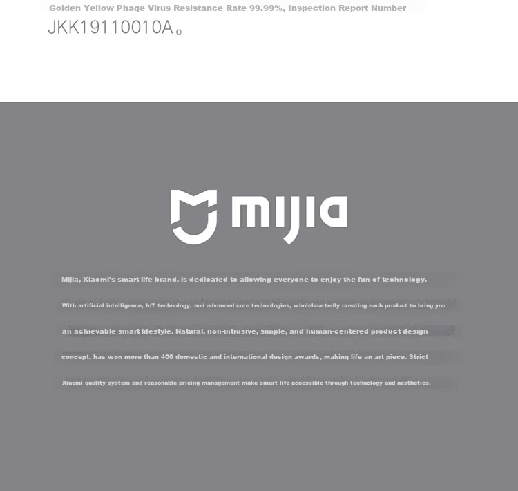 Mijia Xiaomi Air Purifier Filter Cartridge for Home Use, Removes Formaldehyde, Bacteria, Secondhand Smoke, Odors, PM2.5 - Compatible with Air Purifier 4 Only 15