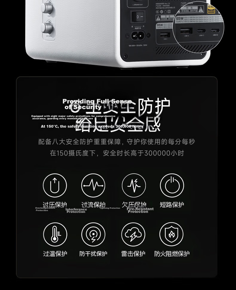 Manbuzhehuazai Halo 2.0 Abyss Monitoring Speaker, Bluetooth Computer Speaker, Desktop Speaker, HIFI-Grade Sound Quality, TV Speaker, Living Room Speaker, Poxiaobai 28