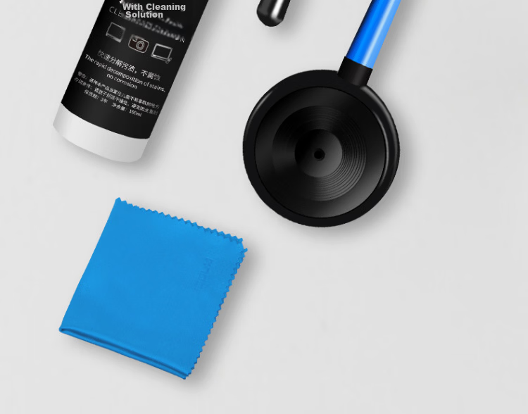 ECOLA Screen Cleaning Cloth, Laptop Phone Camera Lens TV LCD Display Cleaning Cloth Tool, Suede, Chamois Cloth CD-CCT02 3