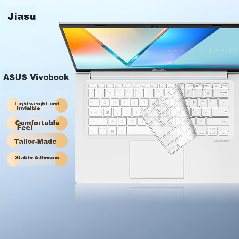 Jiasu Asus VivoBook Pro16 Ryzen/Core 2026 Keyboard Cover 16-inch Laptop Keyboard Protector Waterproof Dustproof Film