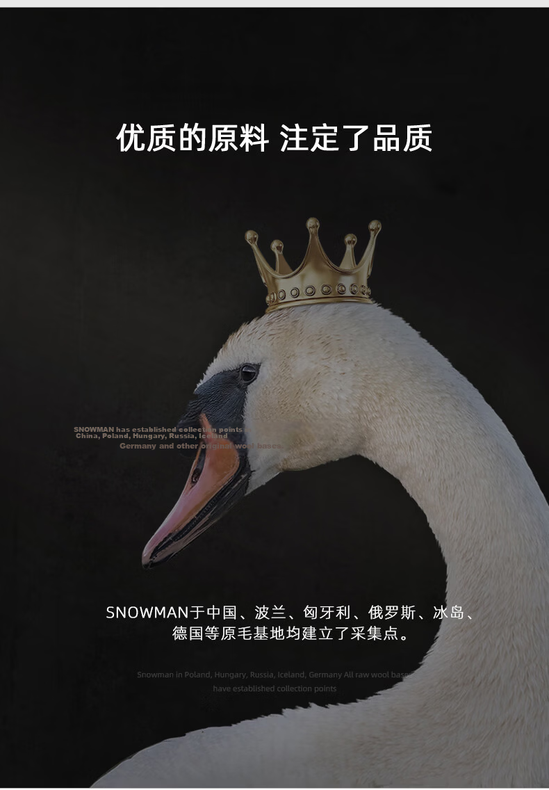 Sinuoman [Warm Core] 90% White Duck down Duvet Insert, Spring And Autumn Comforter/heater Blanket, 200*230cm, 510g Filling, White 4