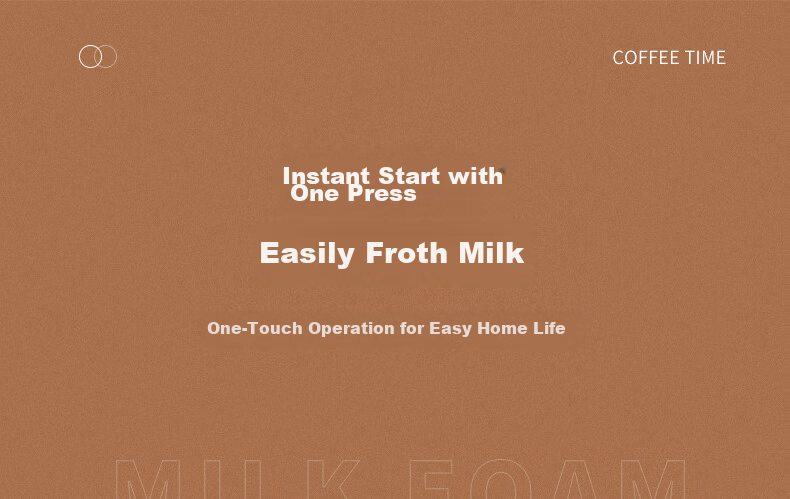 Mongdio Electric Milk Frother Whisker 400 RPM Coffee Foam Maker Milk Frothing Machine Mixer 4