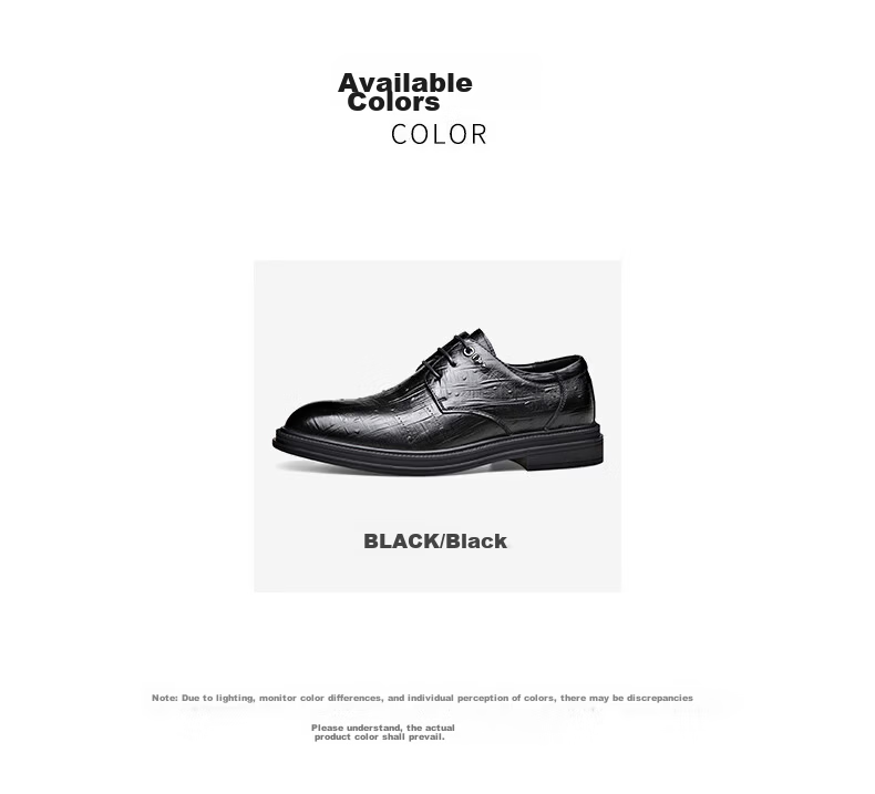 MULINSEN Men's Business Casual Leather Soft Sole Derby Shoes British Style Wedding Shoes 601 6