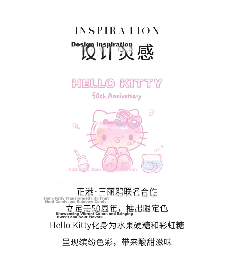 Hello Kitty 50th Anniversary Limited Edition Girls' Student Children's Watch Sanrio Bracelet Birthday Children's Day Gift 4