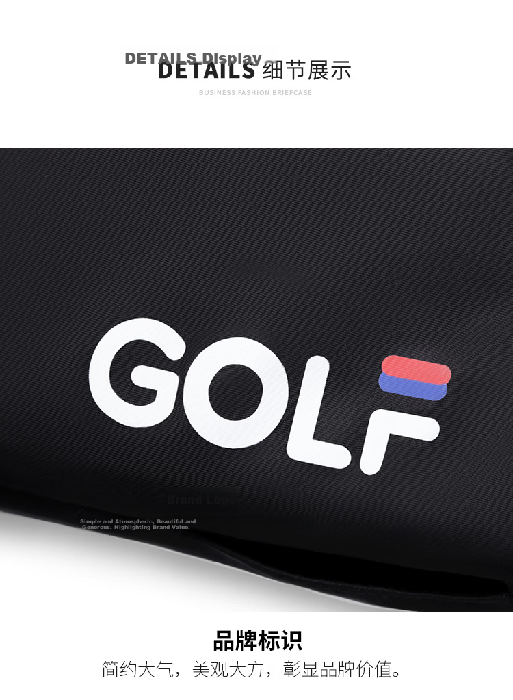 GOLF Travel Bag Multi-Use Shoulder Handheld Luggage Bag Men's Sports Gym Business Backpack Double Shoulder Travel Backpack 23