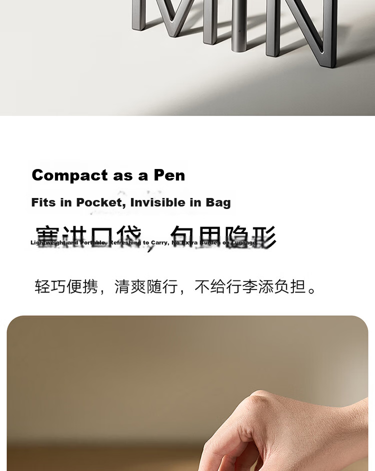 Mijia [2026 New] Xiaomi Electric Nose Hair Trimmer Pro Portable Rechargeable Ear and Nose Hair Groomer Waterproof Nose Cleaner Gift for Boyfriend Qixi Festival 9