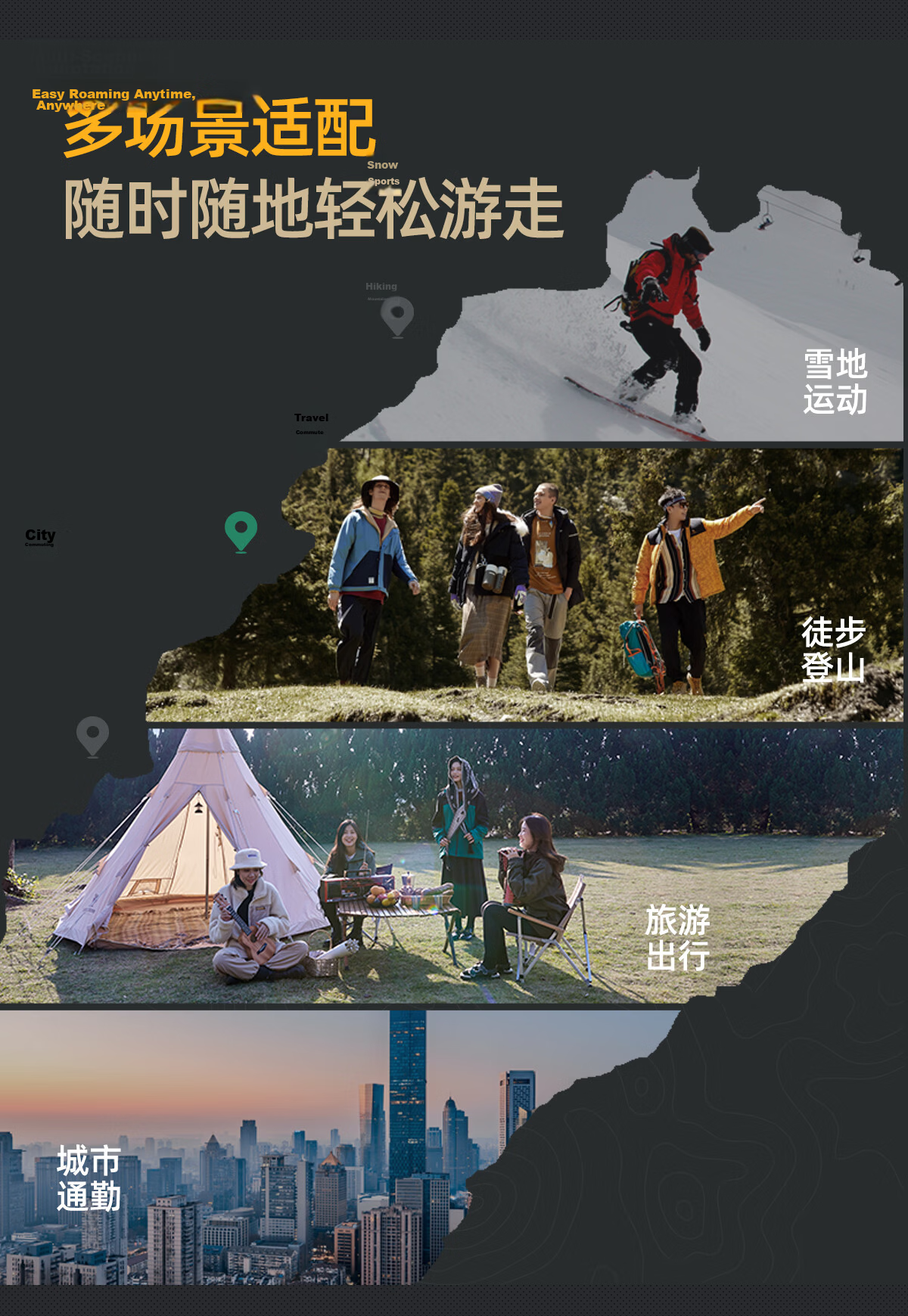CAMEL Flame Mountain down Jacket 2.0 Wang Junkai Edition [Wang Zhe Kai Armor] Men's Thickened Warm Coat for Winter 27