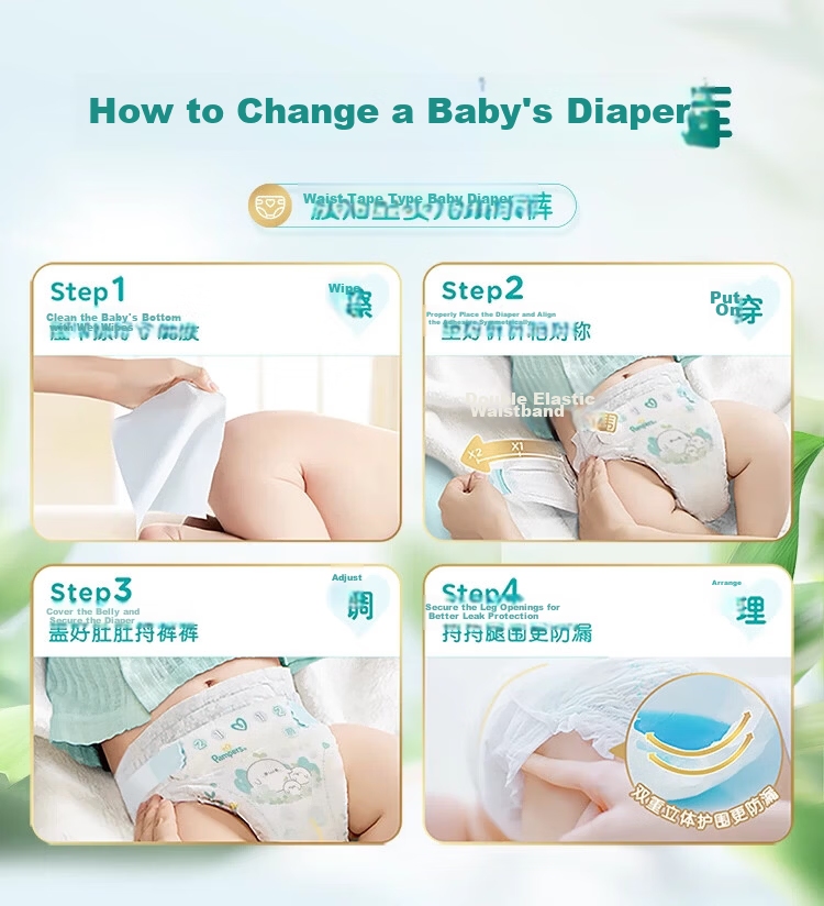 Pampers New Fresh Help Diapers S60 [Ultra-Thin, Super Absorbent], Breathable Newborn Baby Diapers And Pants 8