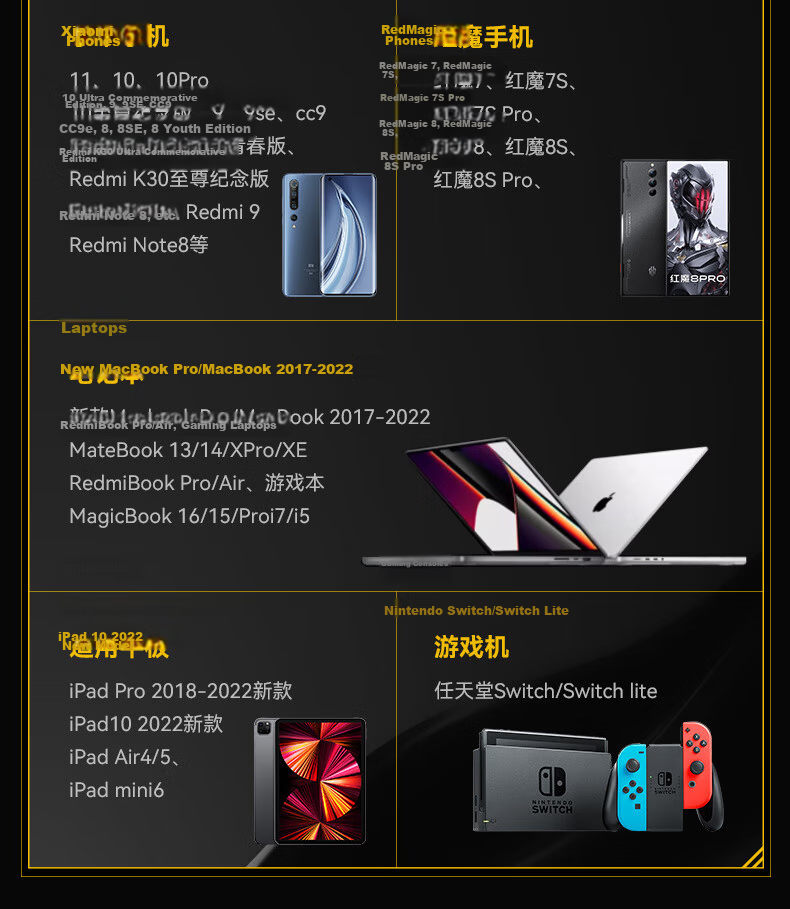 Nubiyahongmo Type-C Data Cable, PD3.1 Fast Charging 240W Charging Cable, 6A Universal for Apple 15, Huawei Laptops, MacBook Customized Cable, 1.5 Meters, Yellow 7